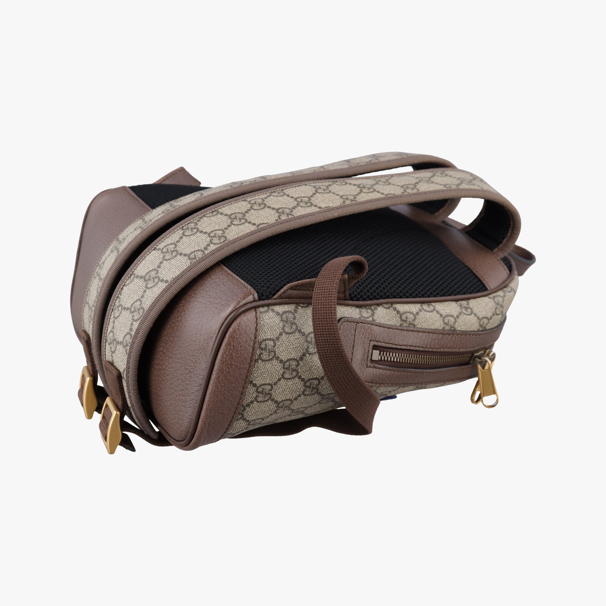 The Three Little Pigs Brown×Multicolour PVC coated canvas 552884 C027878581三匹のこぶた ブラウン×マルチカラー PVCコーティングキャンバス 552884 C027878581