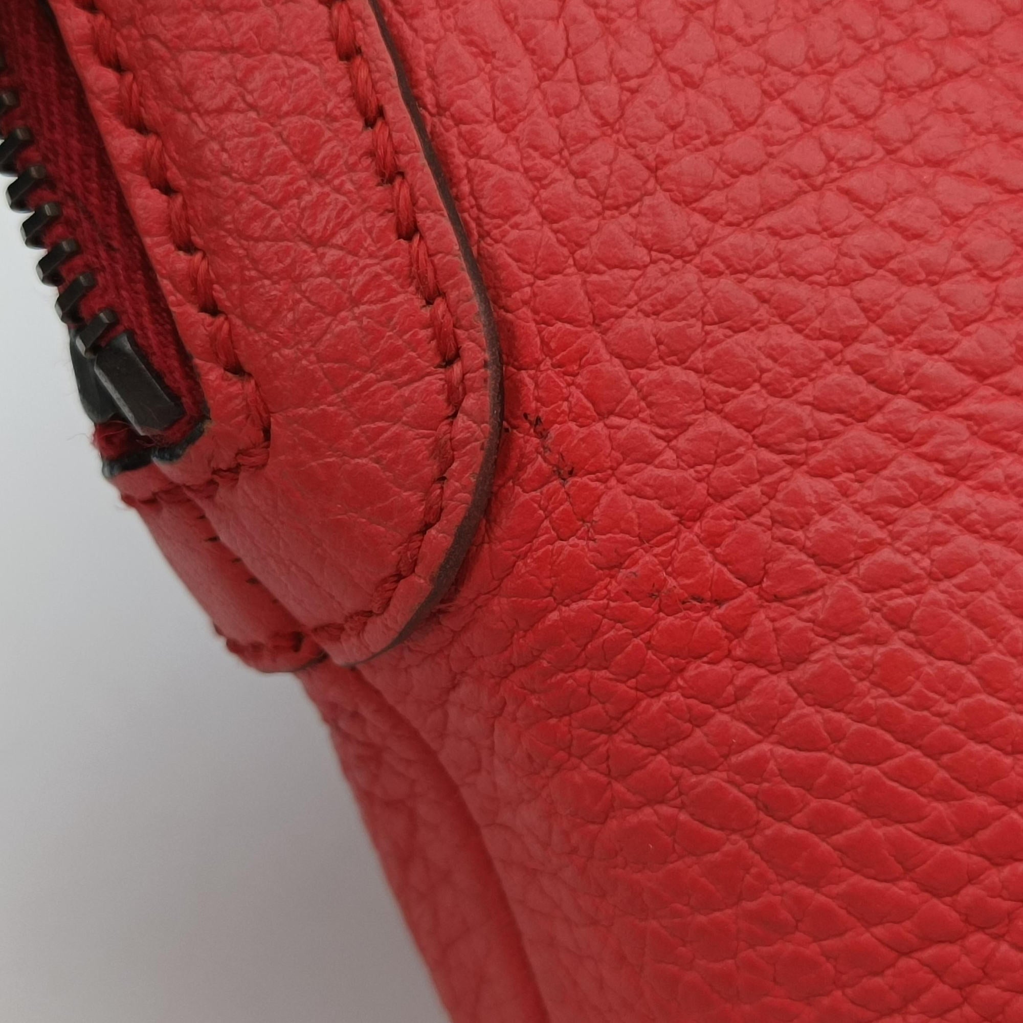 Microguccissima dome Red Leather 341504 F020050845マイクログッチシマ レッド レザー 341504 F020050845
