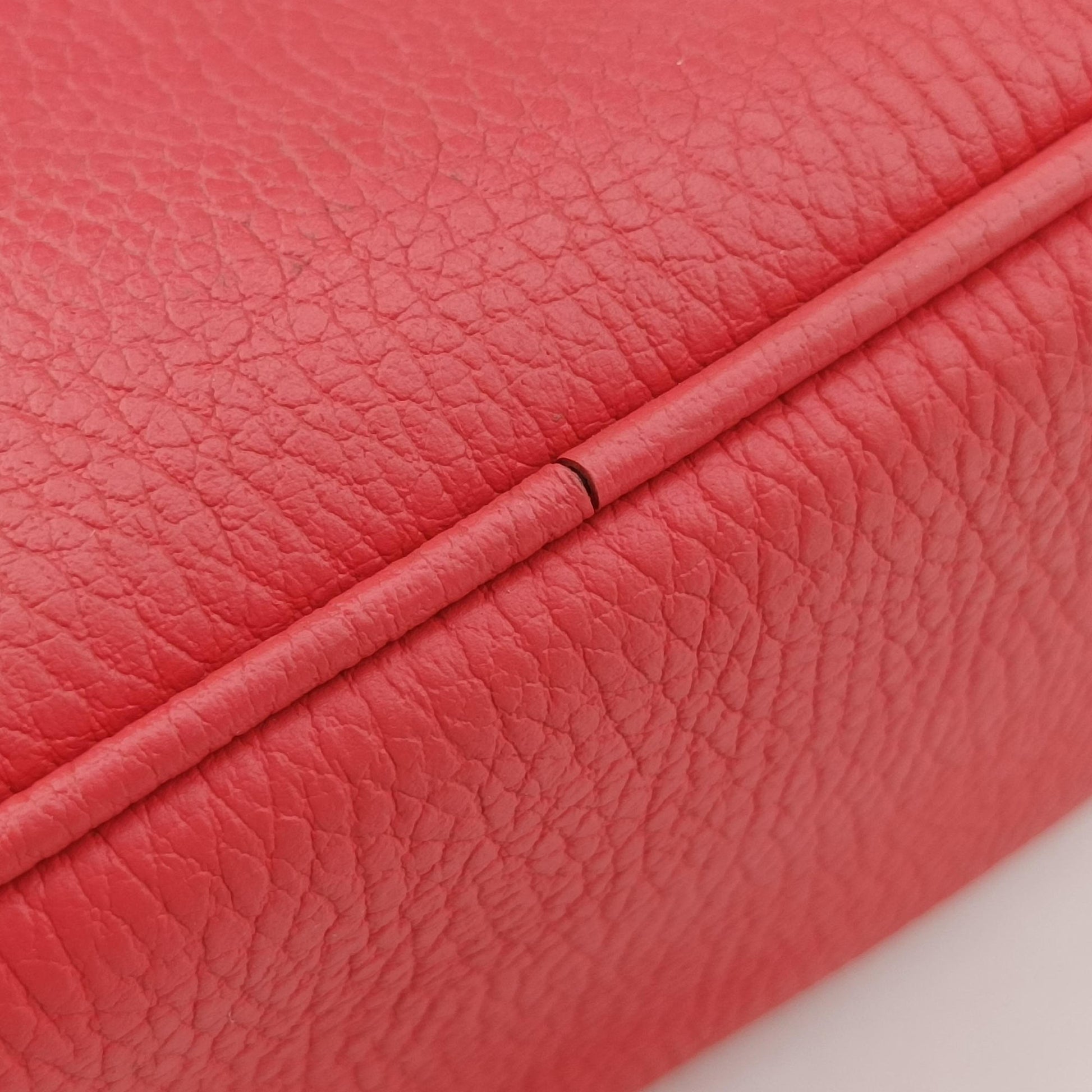 Microguccissima dome Red Leather 341504 F020050845マイクログッチシマ レッド レザー 341504 F020050845