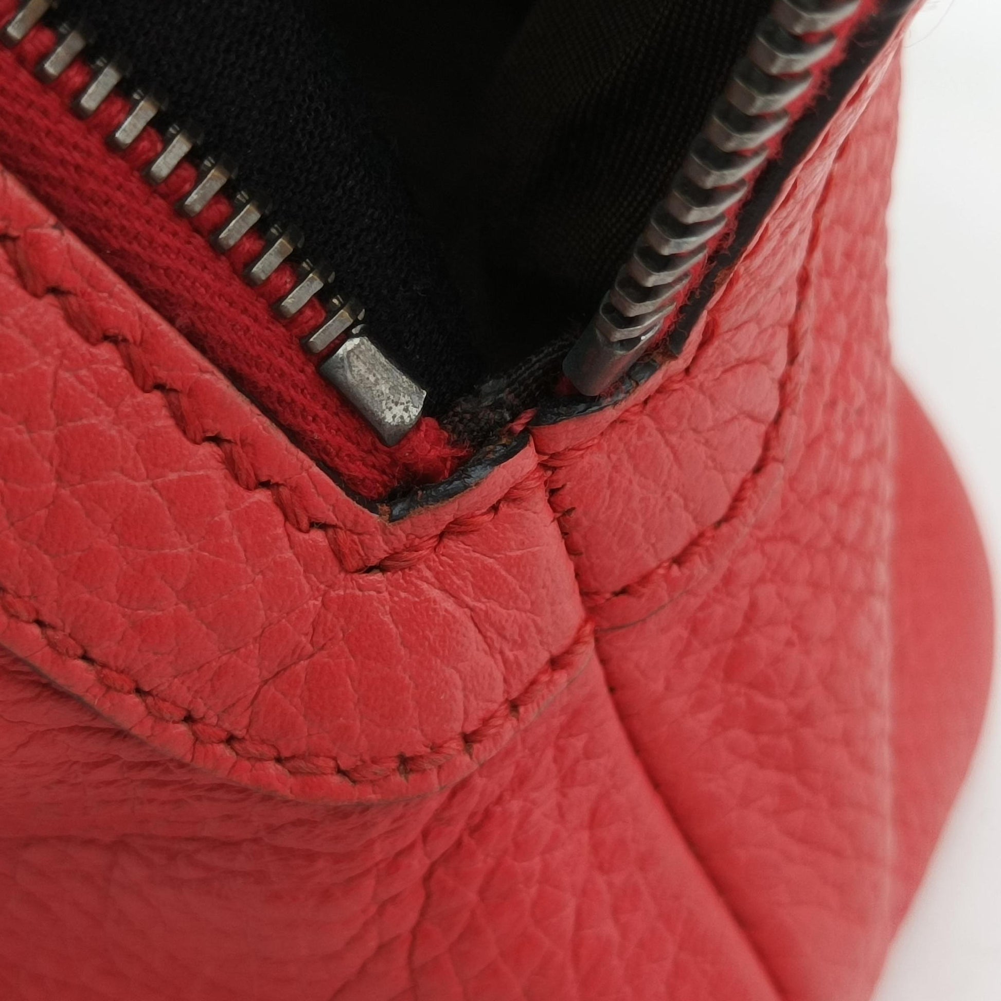 Microguccissima dome Red Leather 341504 F020050845マイクログッチシマ レッド レザー 341504 F020050845