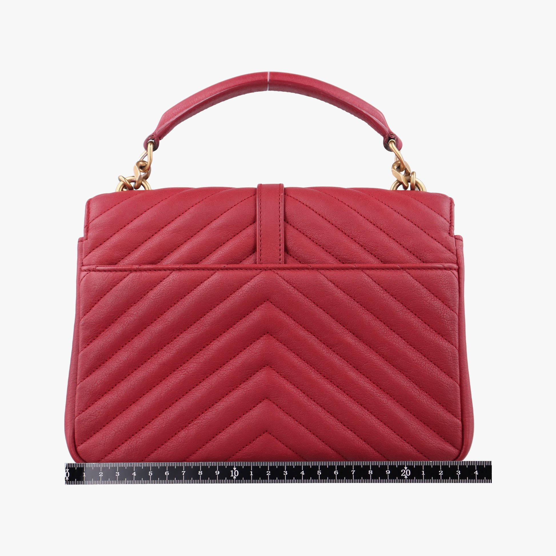 COLLEGE Red Leather 428056 Lot number unknownカレッジ レッド レザー 428056 製番不明
