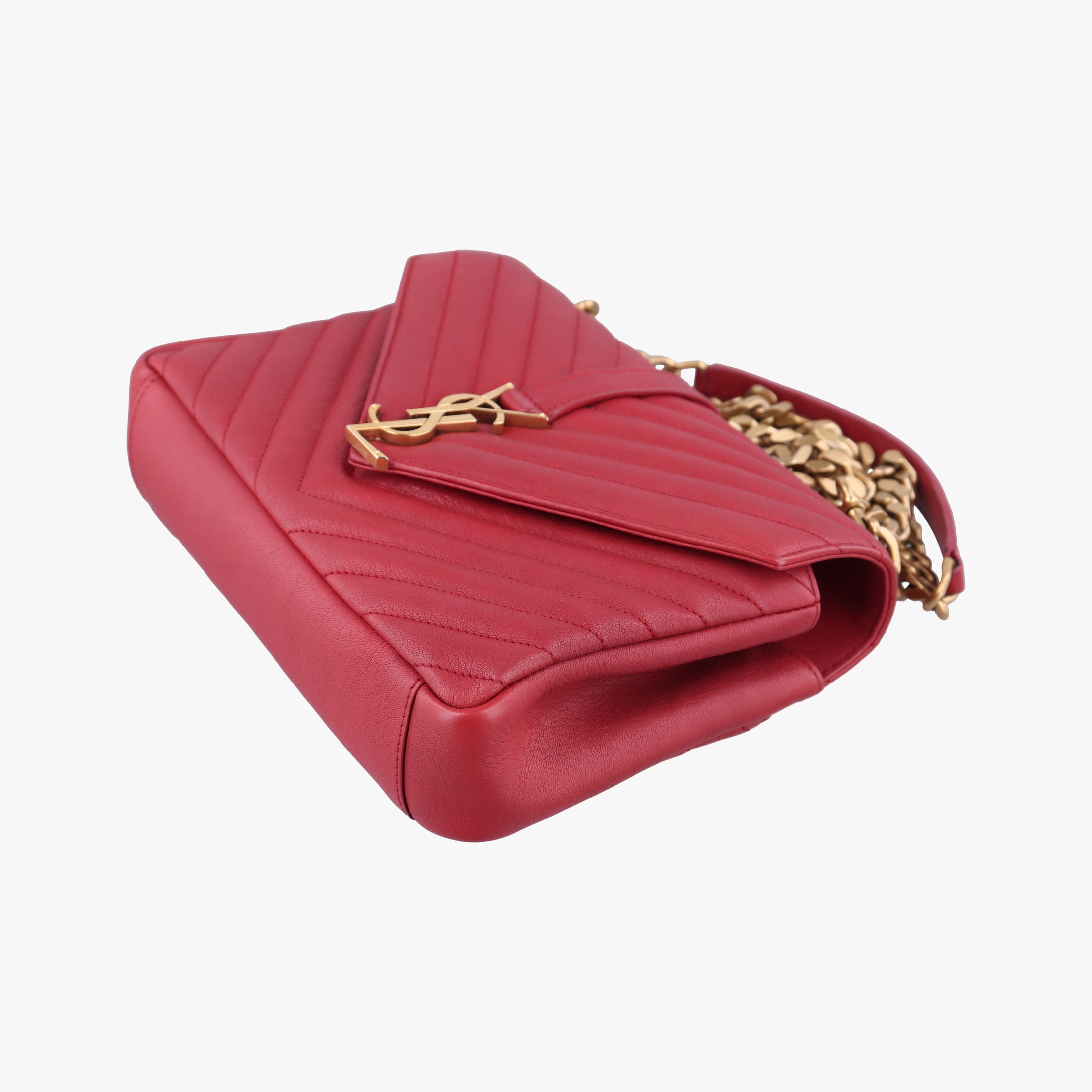 COLLEGE Red Leather 428056 Lot number unknownカレッジ レッド レザー 428056 製番不明