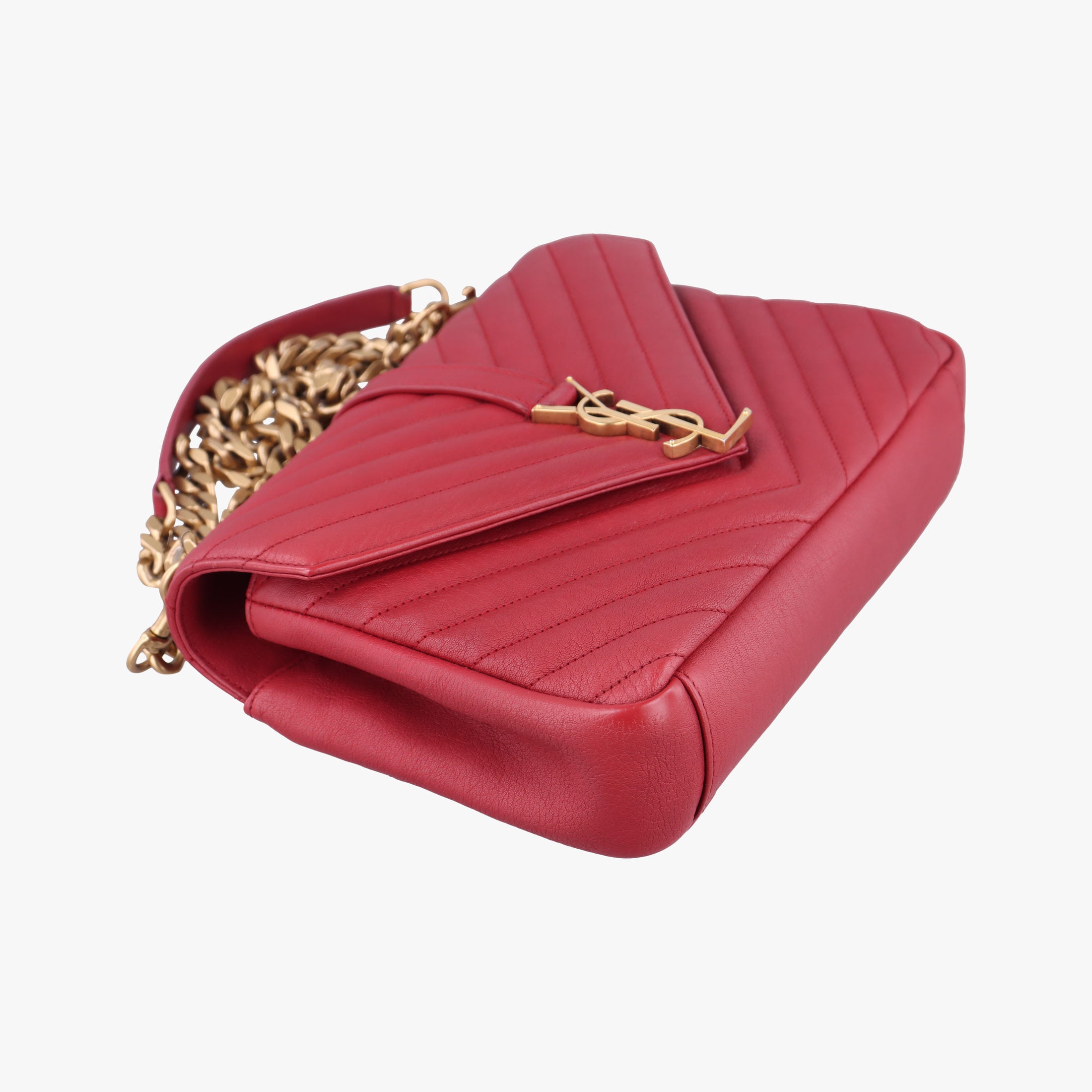 COLLEGE Red Leather 428056 Lot number unknownカレッジ レッド レザー 428056 製番不明
