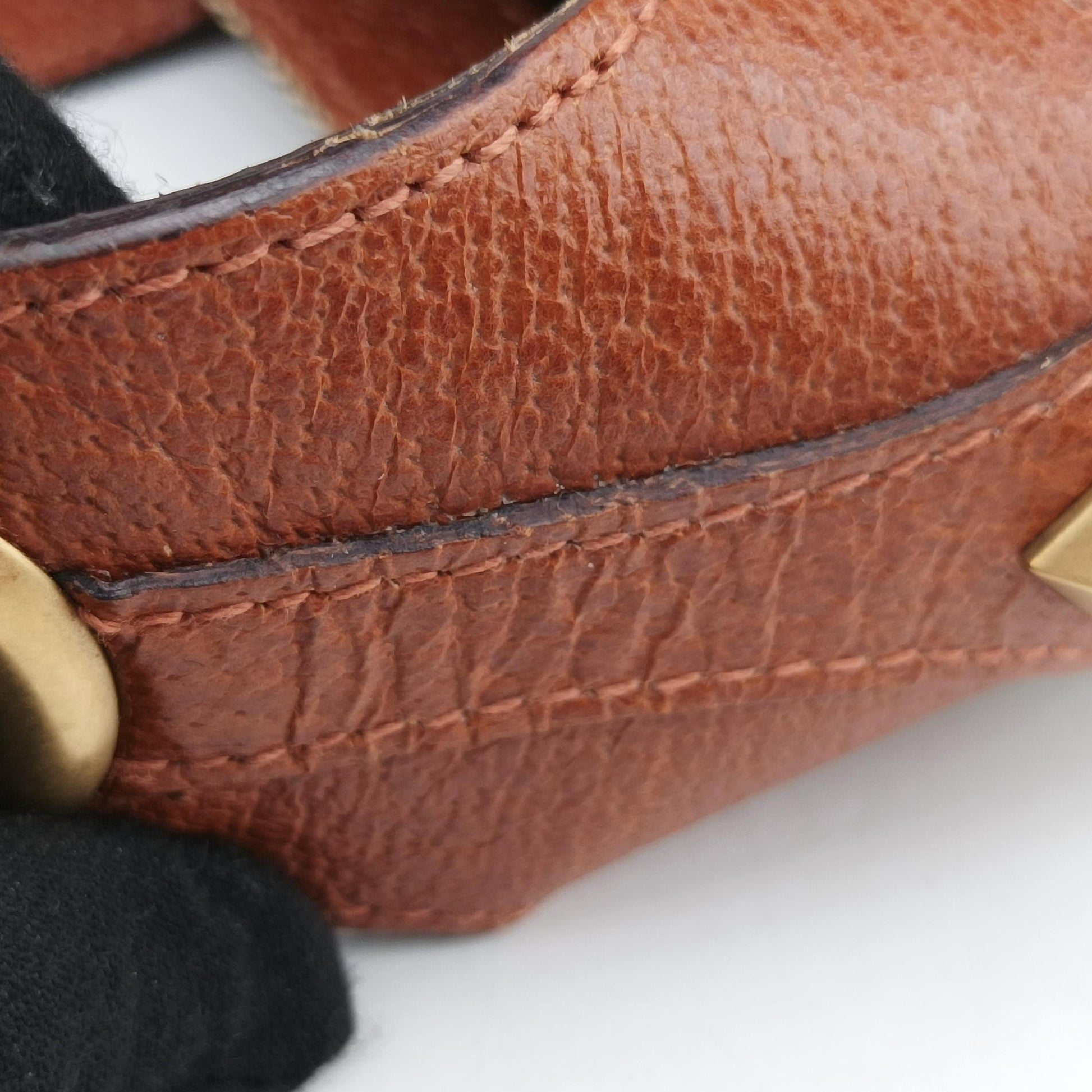 Piston Lock Jackie Hobo Brown canvas×leather 120885 ニュージャッキー ブラウン キャンバス×レザー 120885 