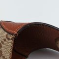 Piston Lock Jackie Hobo Brown canvas×leather 120885 ニュージャッキー ブラウン キャンバス×レザー 120885 