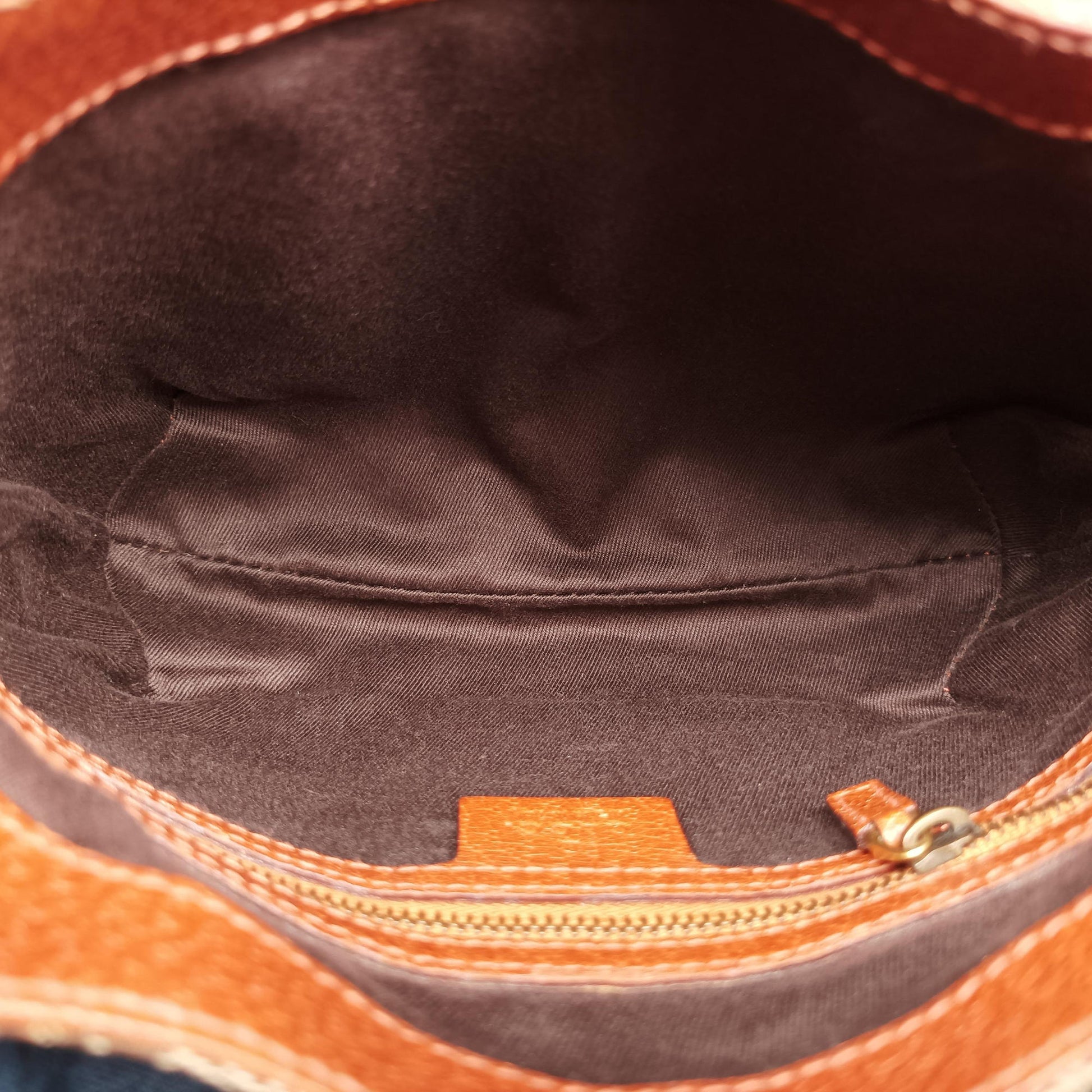 Piston Lock Jackie Hobo Brown canvas×leather 120885 ニュージャッキー ブラウン キャンバス×レザー 120885 