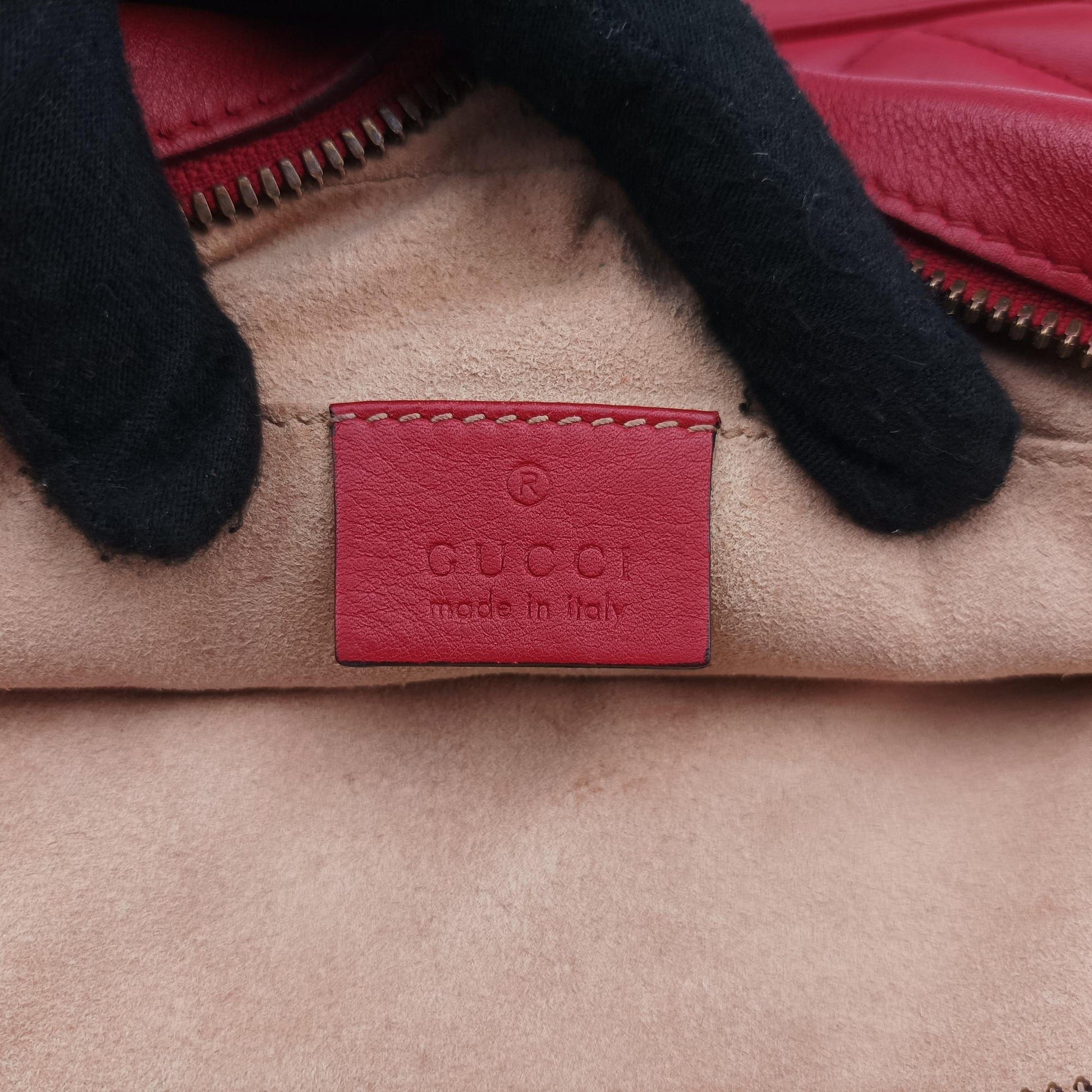GG Marmont Red Leather 447632 B020971303GGマーモント レッド レザー 447632 B020971303