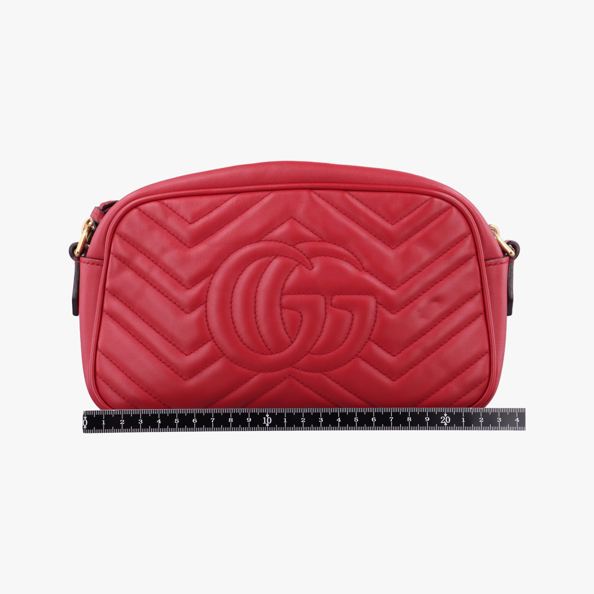 GG Marmont Red Leather 447632 B020971303GGマーモント レッド レザー 447632 B020971303