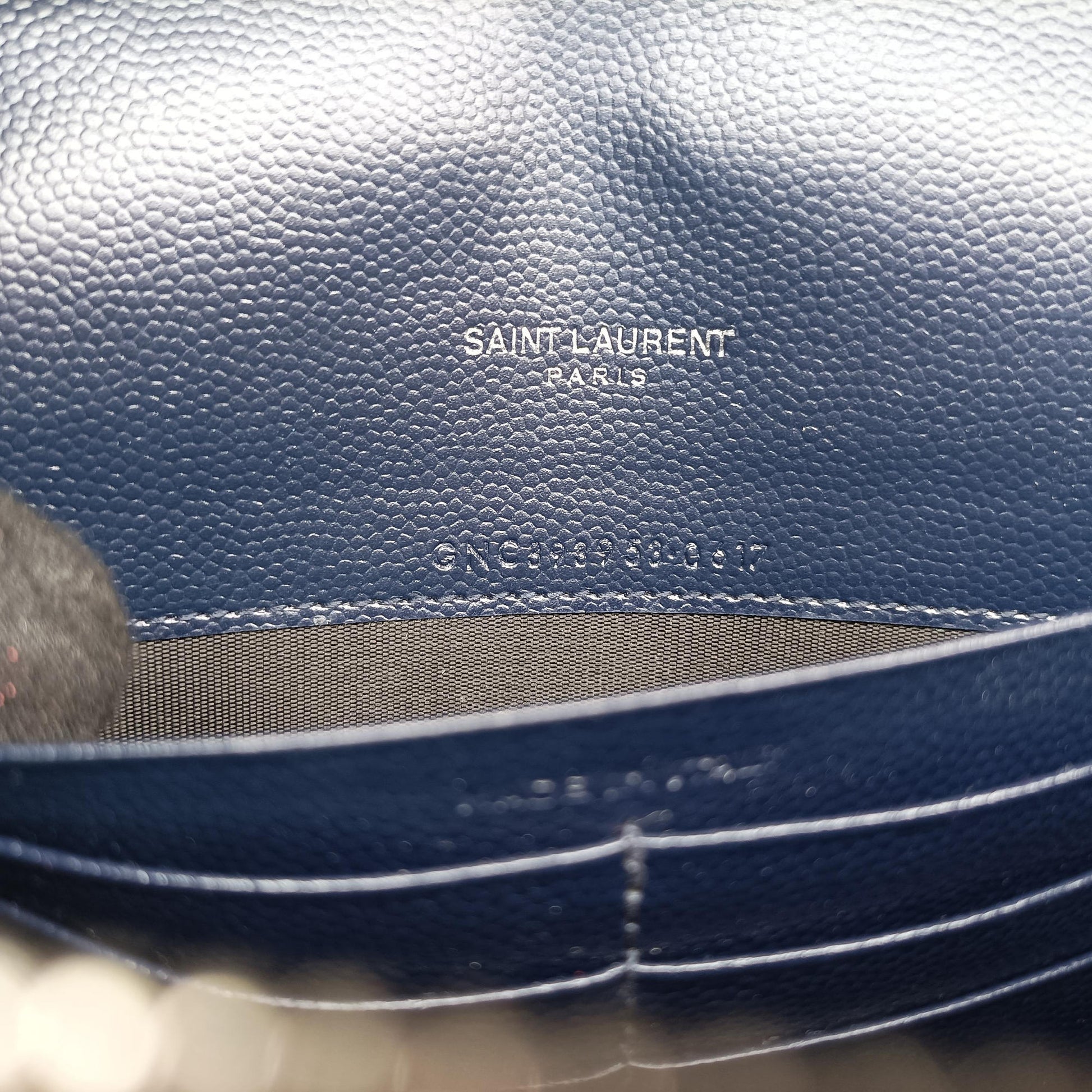 MONOGRAM Navy Caviar 393953 GNC393953.0617モノグラム ネイビー キャビアスキン 393953 GNC393953.0617