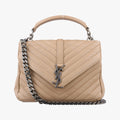 COLLEGE Beige Leather 428056 DMR428056.0216カレッジ ベージュ レザー 428056 DMR428056.0216