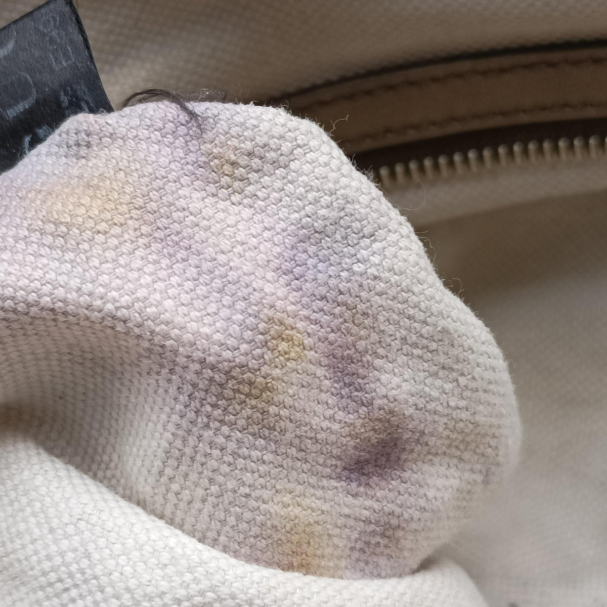 Pre-owned Gucci Heart Bit charm Golden×Brown canvas×leather 269955 handbag | stylenewstar