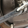 Pre-owned Gucci Heart Bit charm Golden×Brown canvas×leather 269955 handbag | stylenewstar