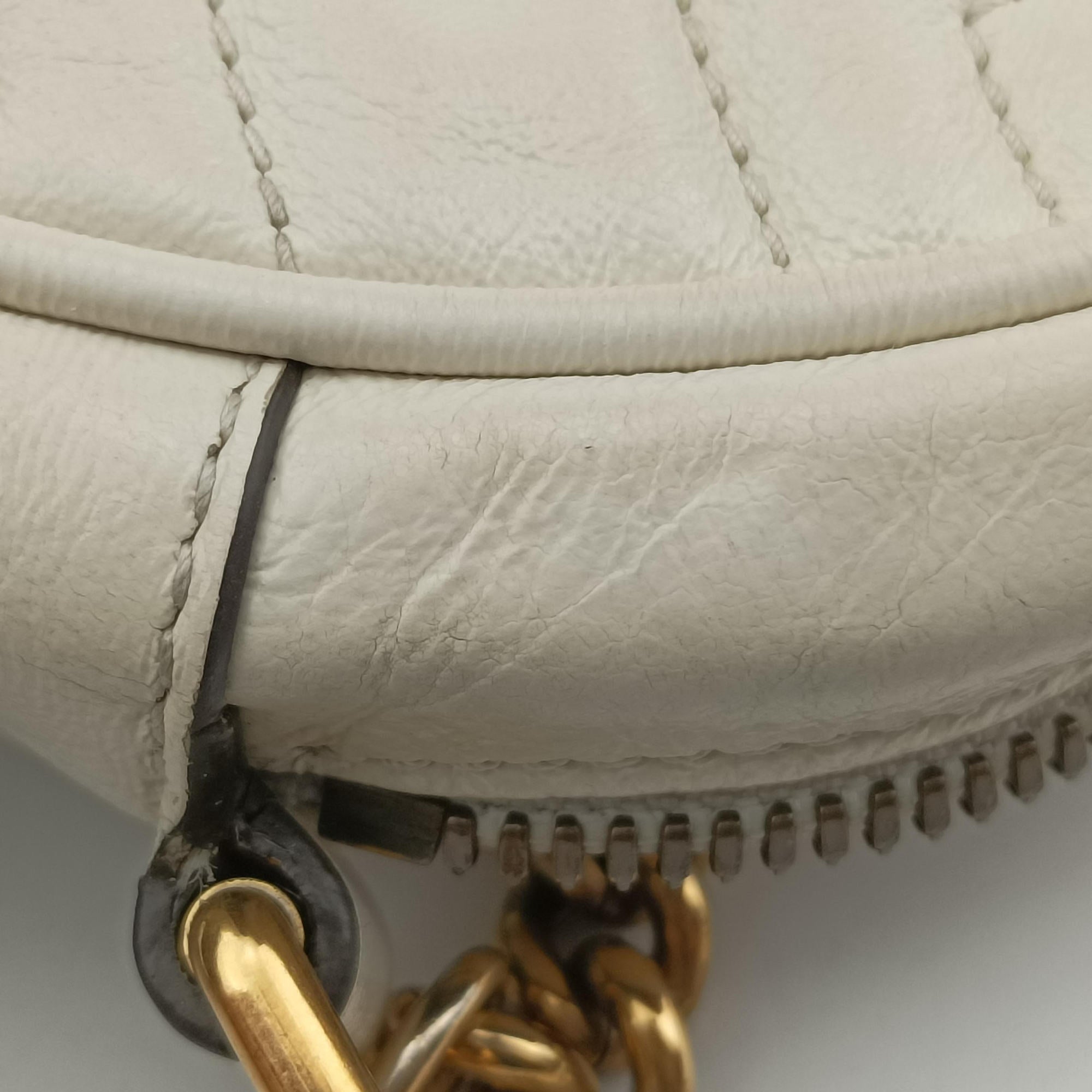 GG Marmont White Leather 550154 E027529418GGマーモント ホワイト レザー 550154 E027529418