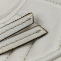 GG Marmont White Leather 550154 E027529418GGマーモント ホワイト レザー 550154 E027529418