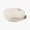GG Marmont White Leather 550154 E027529418GGマーモント ホワイト レザー 550154 E027529418
