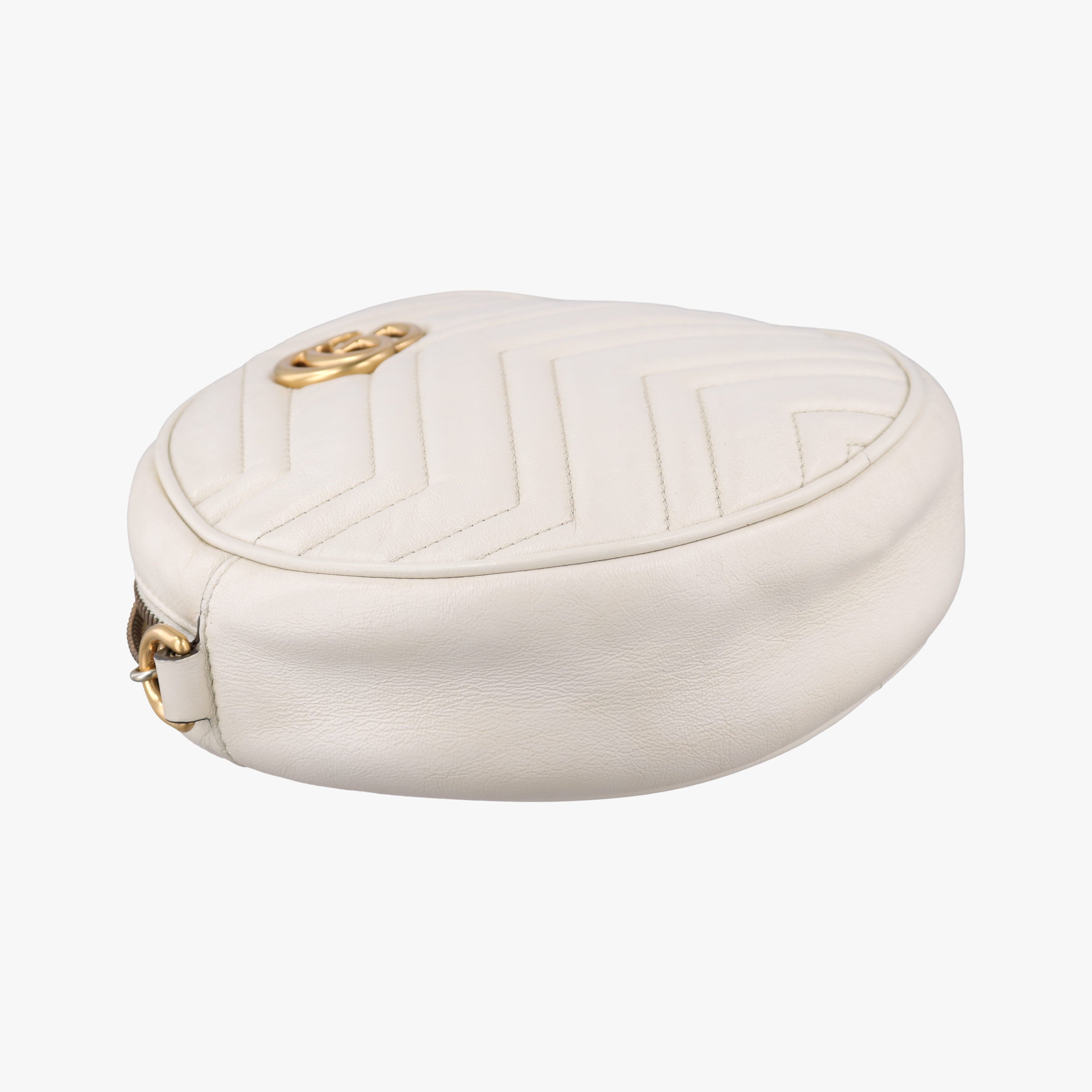 GG Marmont White Leather 550154 E027529418GGマーモント ホワイト レザー 550154 E027529418