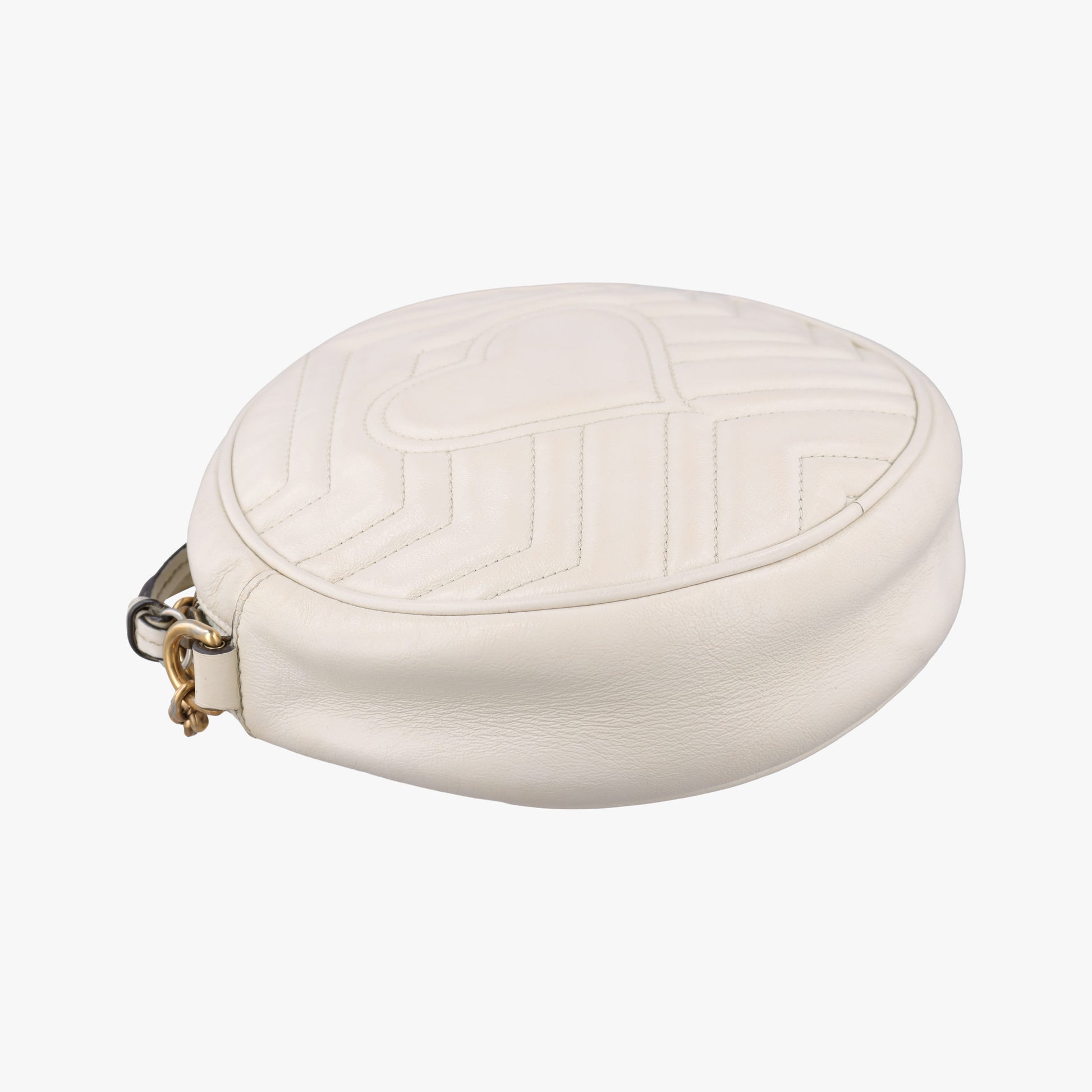 GG Marmont White Leather 550154 E027529418GGマーモント ホワイト レザー 550154 E027529418