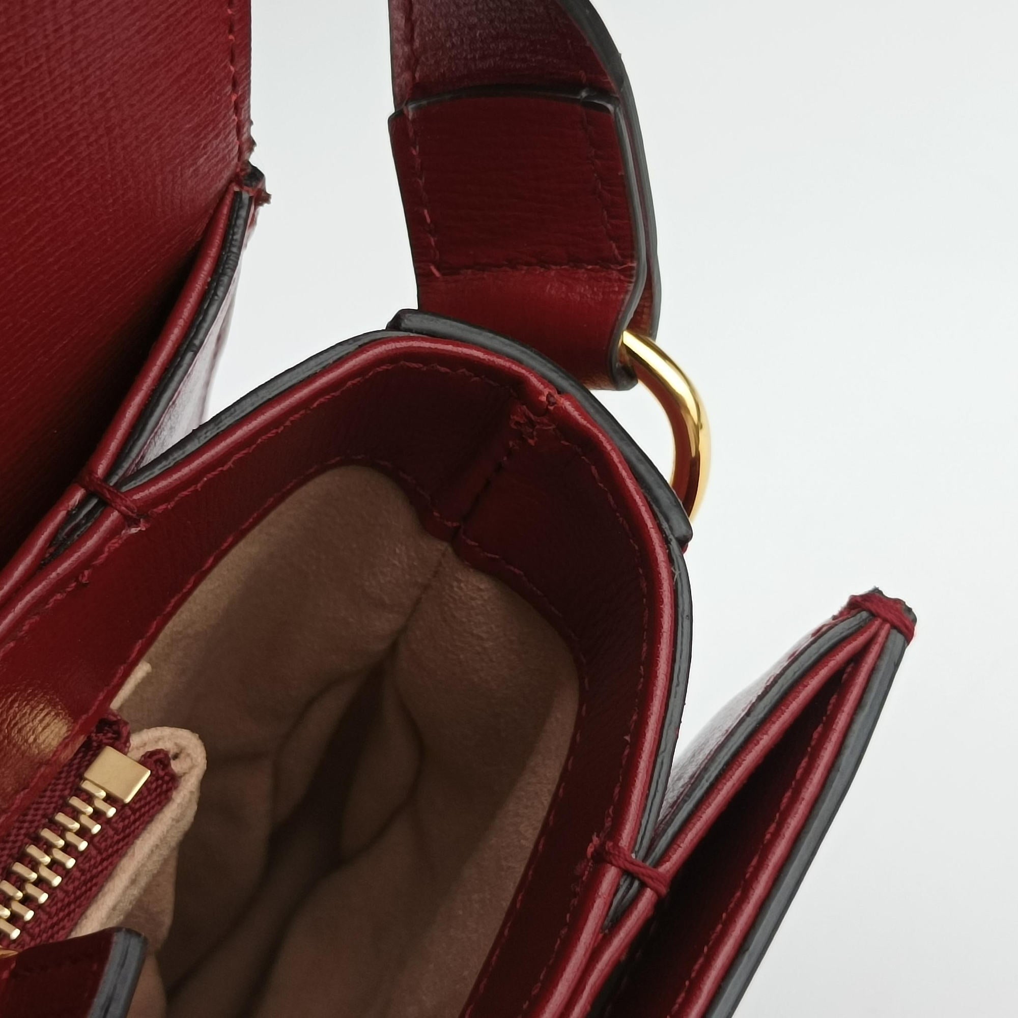 The Hacker Project Horsebit 1955 Beige × Brown × Red PVC coated canvas×Leather 602204 A032842124ホースビット 1955 ベージュ×ブラウン×レッド PVCコーティングキャンバス×レザー 602204 A032842124