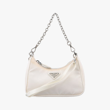 Re-Edition Nylon Mini White nylon 1TT122 42リエディションナイロンミニ ホワイト ナイロン 1TT122 42