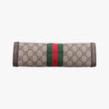 Ophidia Brown×Red×Green PVC coated canvas×Leather 503877 F022994361オフィディア ブラウン×レッド×グリーン PVCコーティングキャンバス×レザー 503877 F022994361
