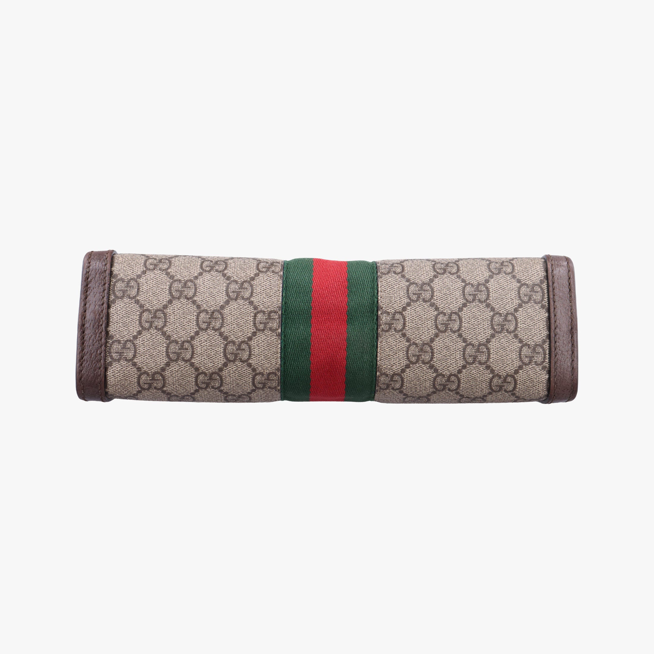 Ophidia Brown×Red×Green PVC coated canvas×Leather 503877 F022994361オフィディア ブラウン×レッド×グリーン PVCコーティングキャンバス×レザー 503877 F022994361