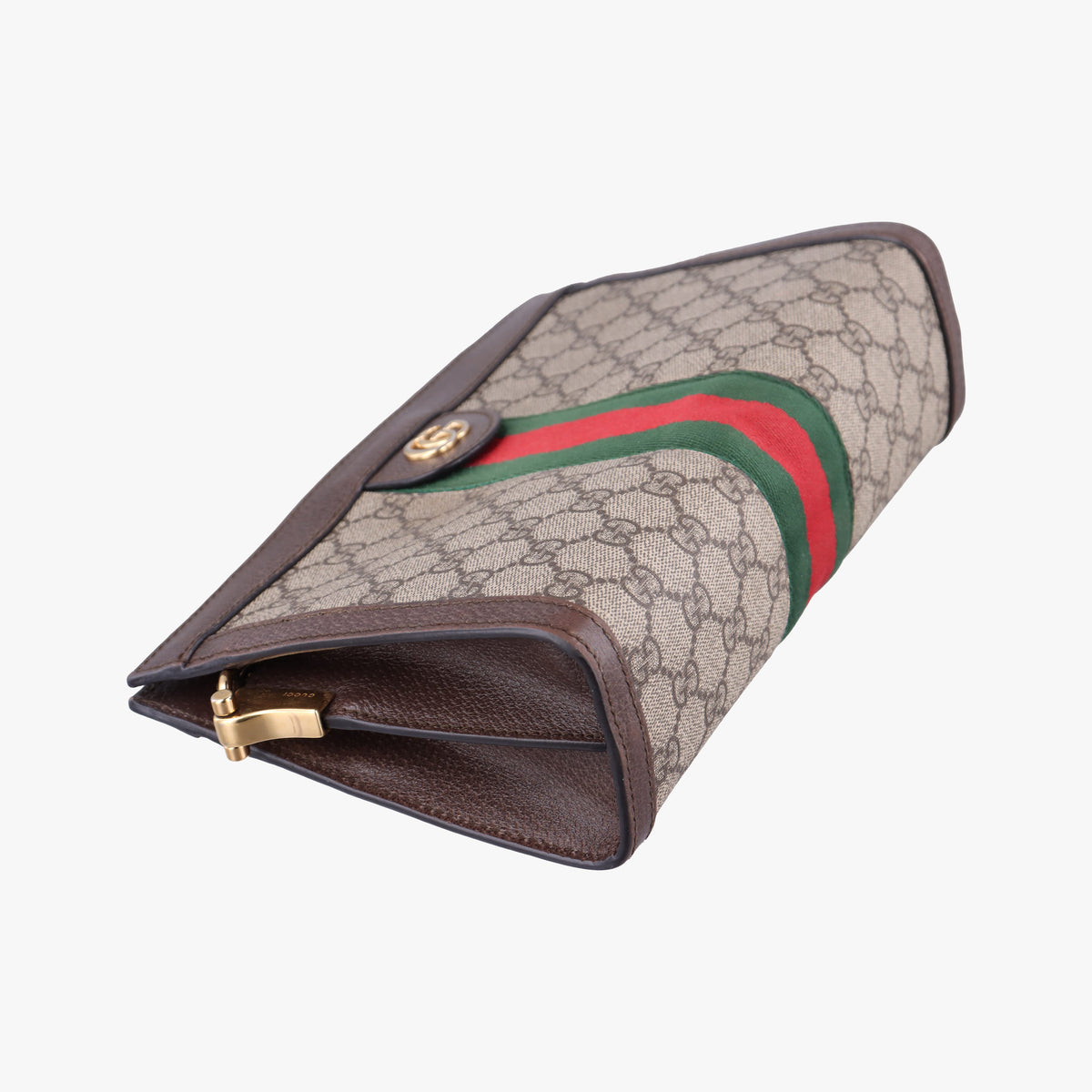 Ophidia Brown×Red×Green PVC coated canvas×Leather 503877 F022994361オフィディア ブラウン×レッド×グリーン PVCコーティングキャンバス×レザー 503877 F022994361