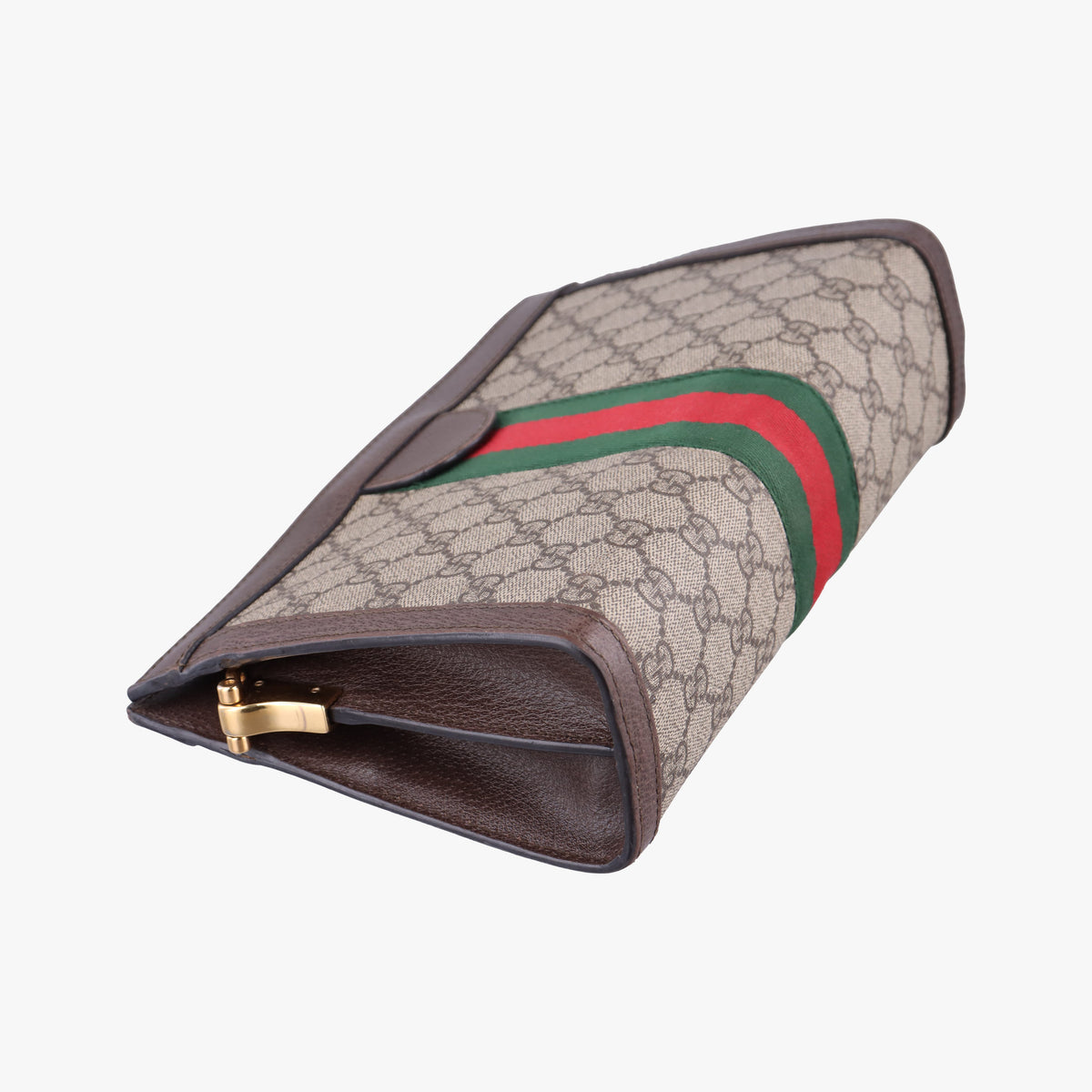 Ophidia Brown×Red×Green PVC coated canvas×Leather 503877 F022994361オフィディア ブラウン×レッド×グリーン PVCコーティングキャンバス×レザー 503877 F022994361