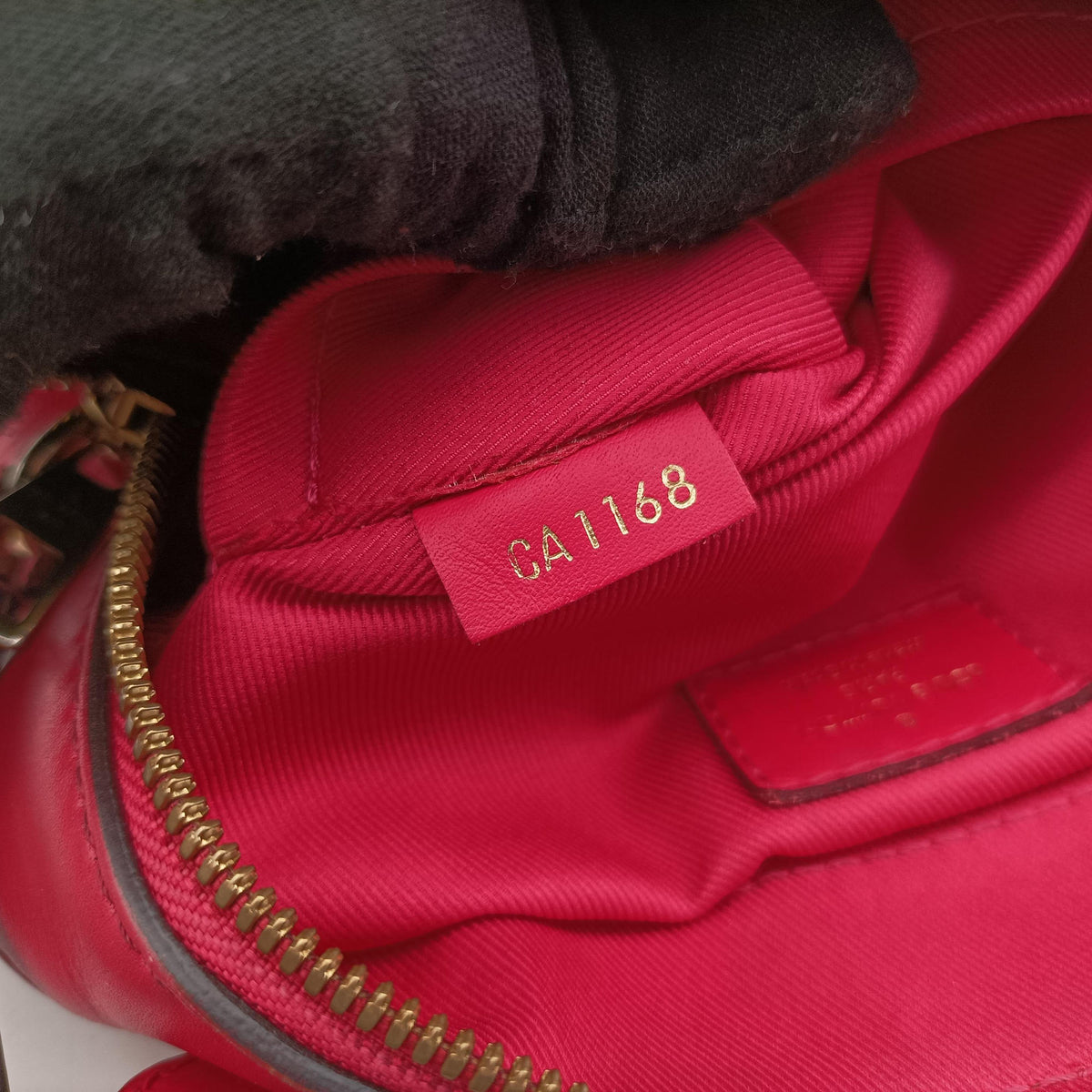Vintage Louis Vuitton SAINTONGE brown×Freesia Monogram Canvas×calf leather M43557 shoulderbag | stylenewstar