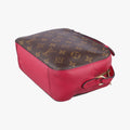 Vintage Louis Vuitton SAINTONGE brown×Freesia Monogram Canvas×calf leather M43557 shoulderbag | stylenewstar