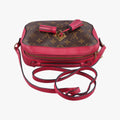 Vintage Louis Vuitton SAINTONGE brown×Freesia Monogram Canvas×calf leather M43557 shoulderbag | stylenewstar