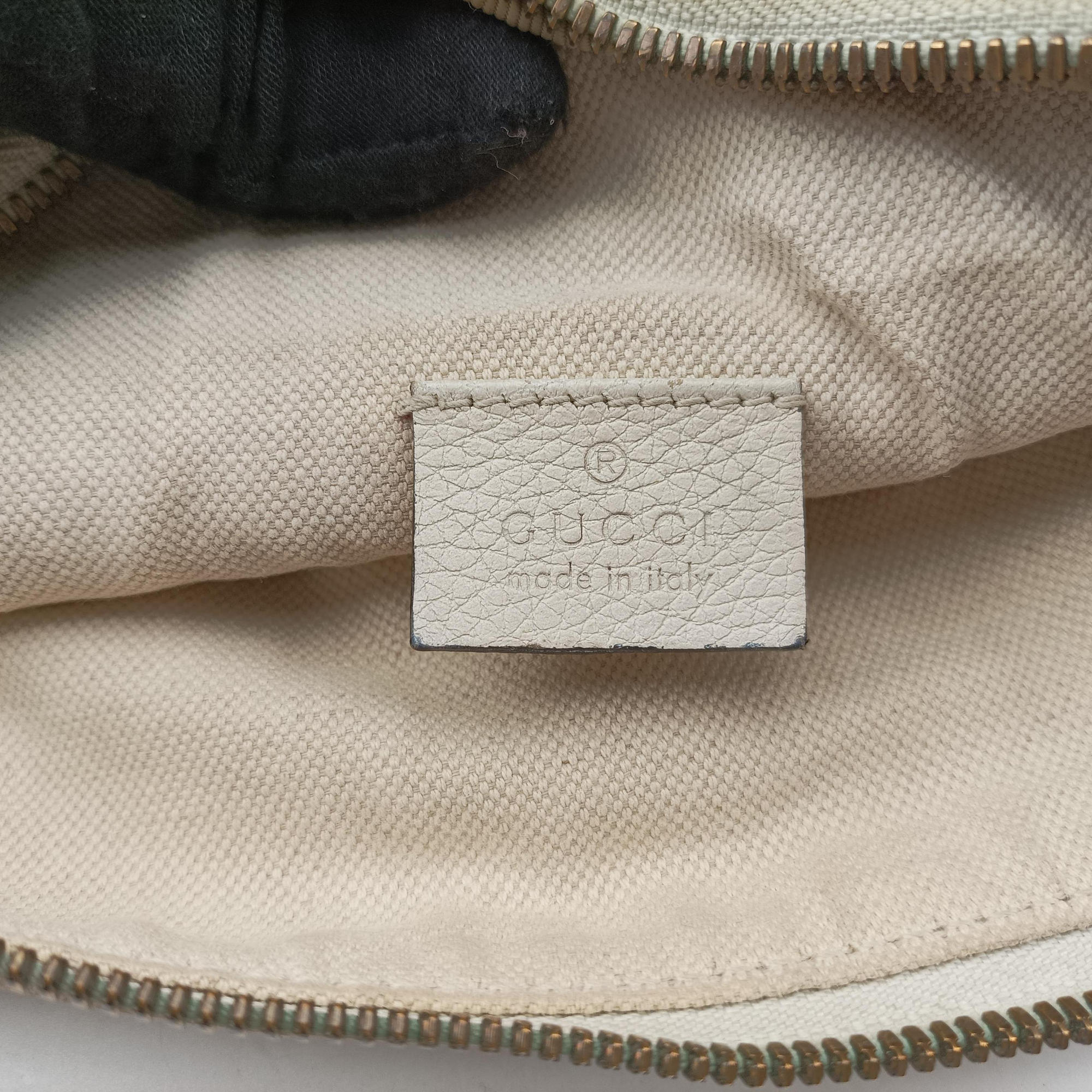 Print White Leather 493869 F024036835グッチプリント ホワイト レザー 493869 F024036835