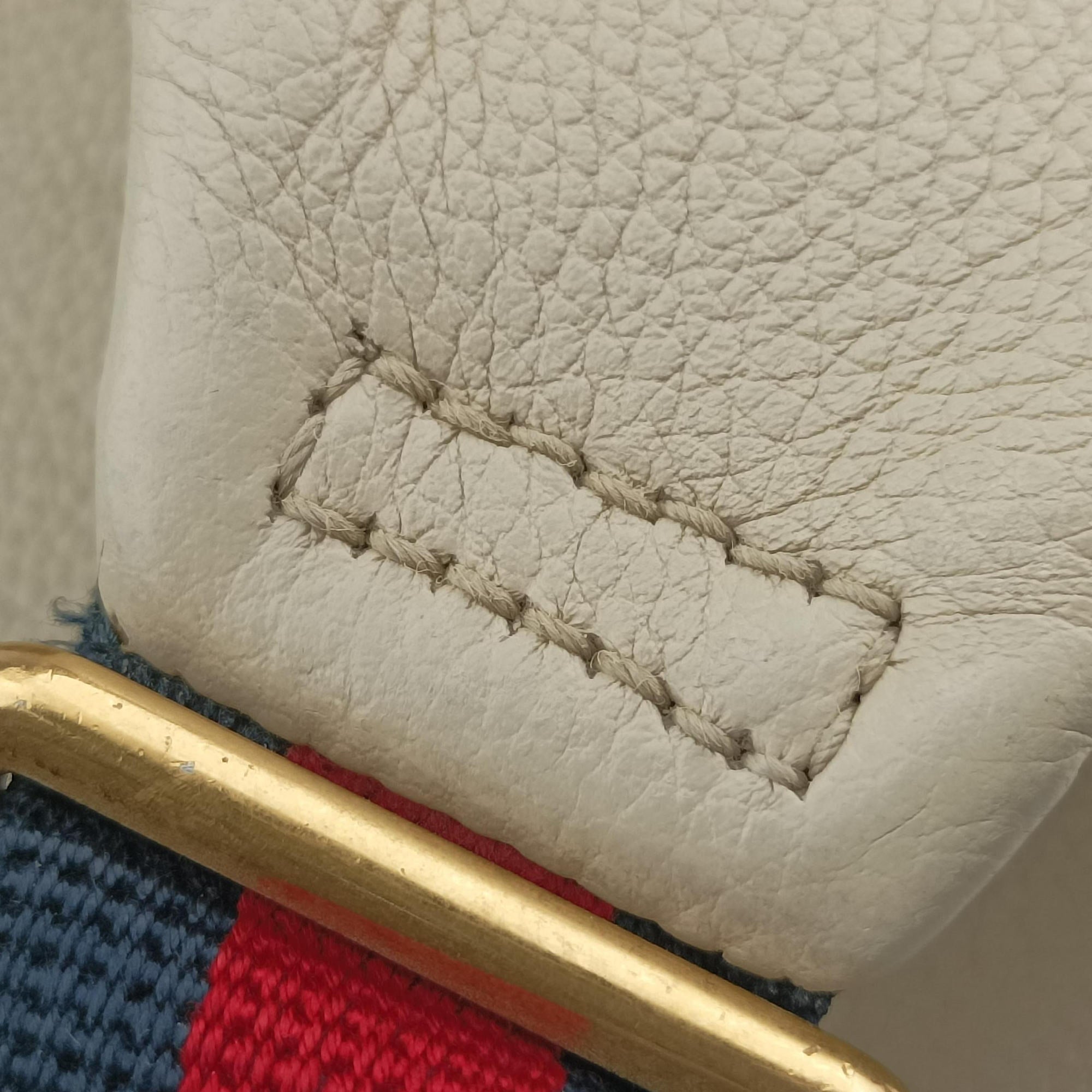 Print White Leather 493869 F024036835グッチプリント ホワイト レザー 493869 F024036835