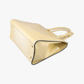 Open tote Yellow SAFFIANO patent 7 Rオープントート イエロー サフィアーノ パテント 7 R
