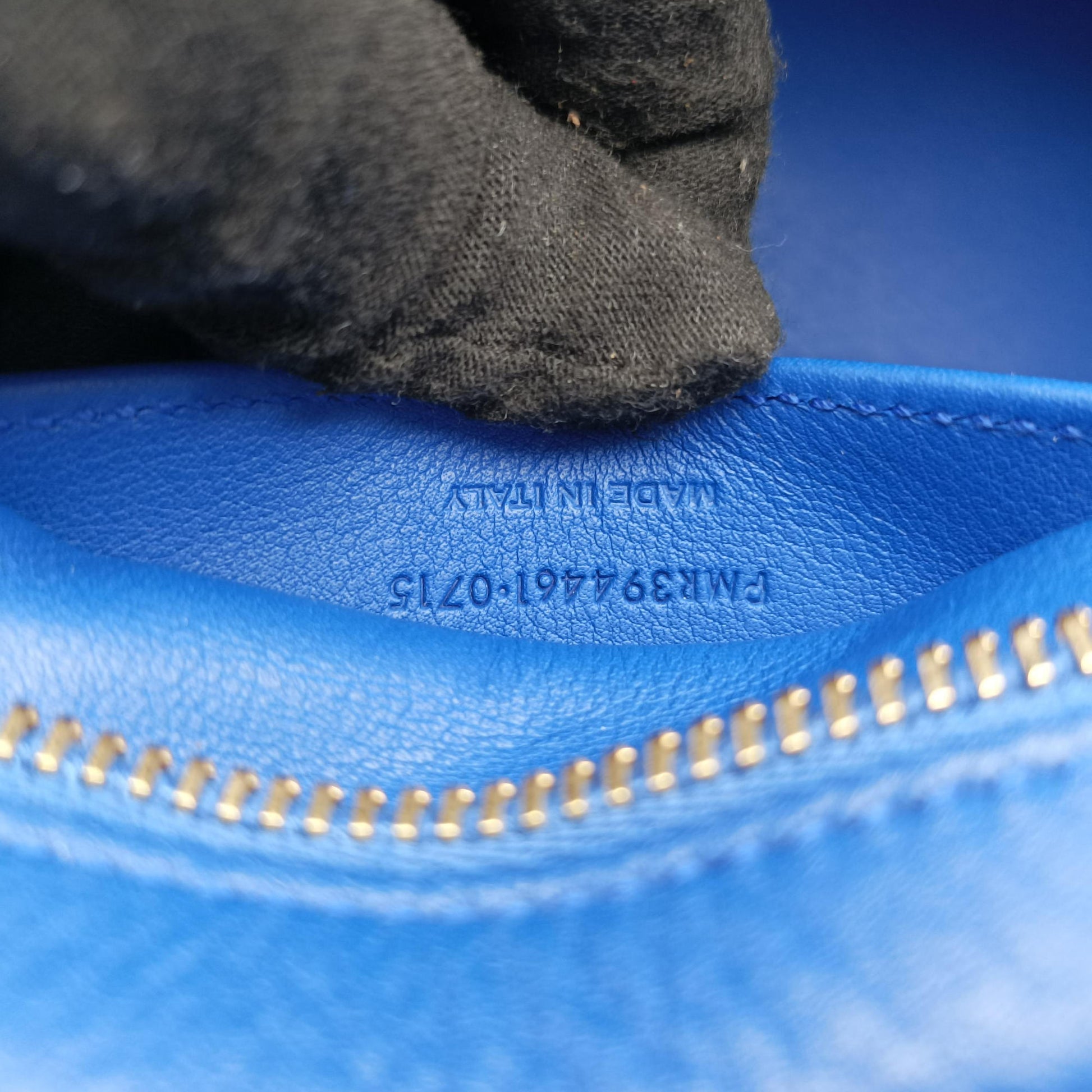 BABY CABAS Blue Leather 394461 FMR394461.0715ベイビーカバス ブルー レザー 394461 FMR394461.0715
