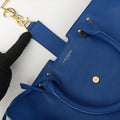 BABY CABAS Blue Leather 394461 FMR394461.0715ベイビーカバス ブルー レザー 394461 FMR394461.0715
