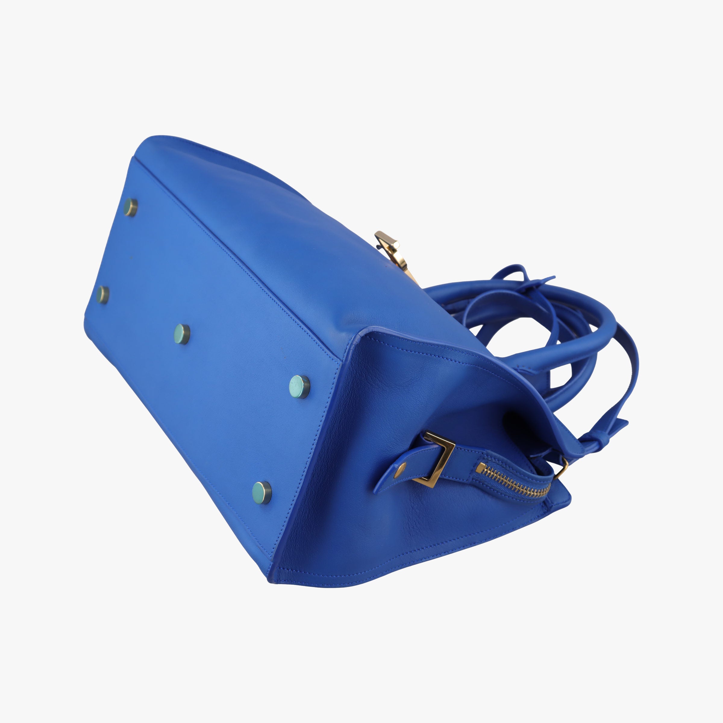 BABY CABAS Blue Leather 394461 FMR394461.0715ベイビーカバス ブルー レザー 394461 FMR394461.0715