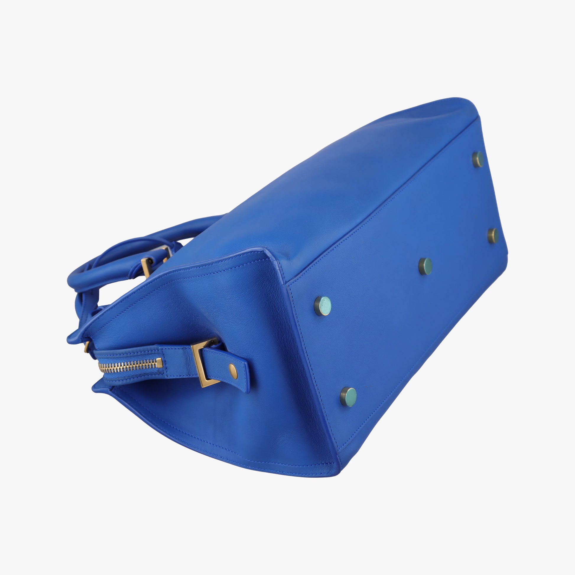 BABY CABAS Blue Leather 394461 FMR394461.0715ベイビーカバス ブルー レザー 394461 FMR394461.0715