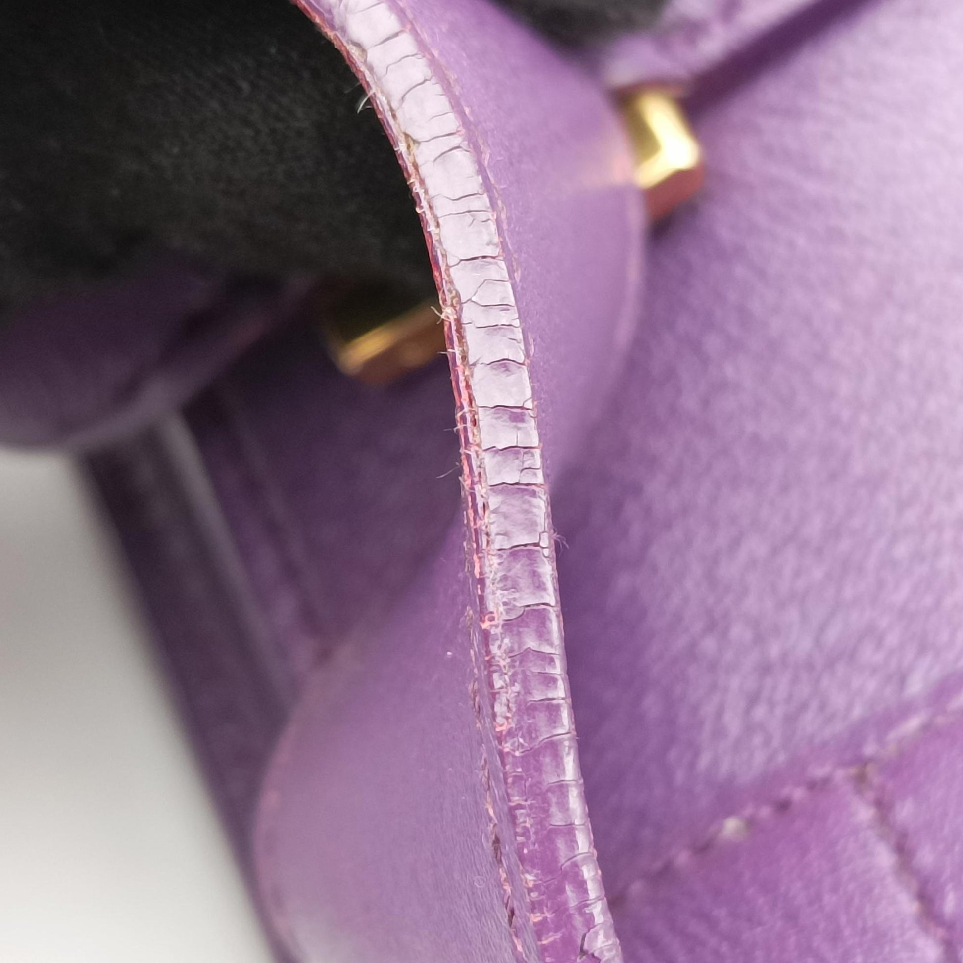 baby Cabas Purple Leather 357395 DMR357395.1014ベイビーカバス パープル レザー 357395 DMR357395.1014