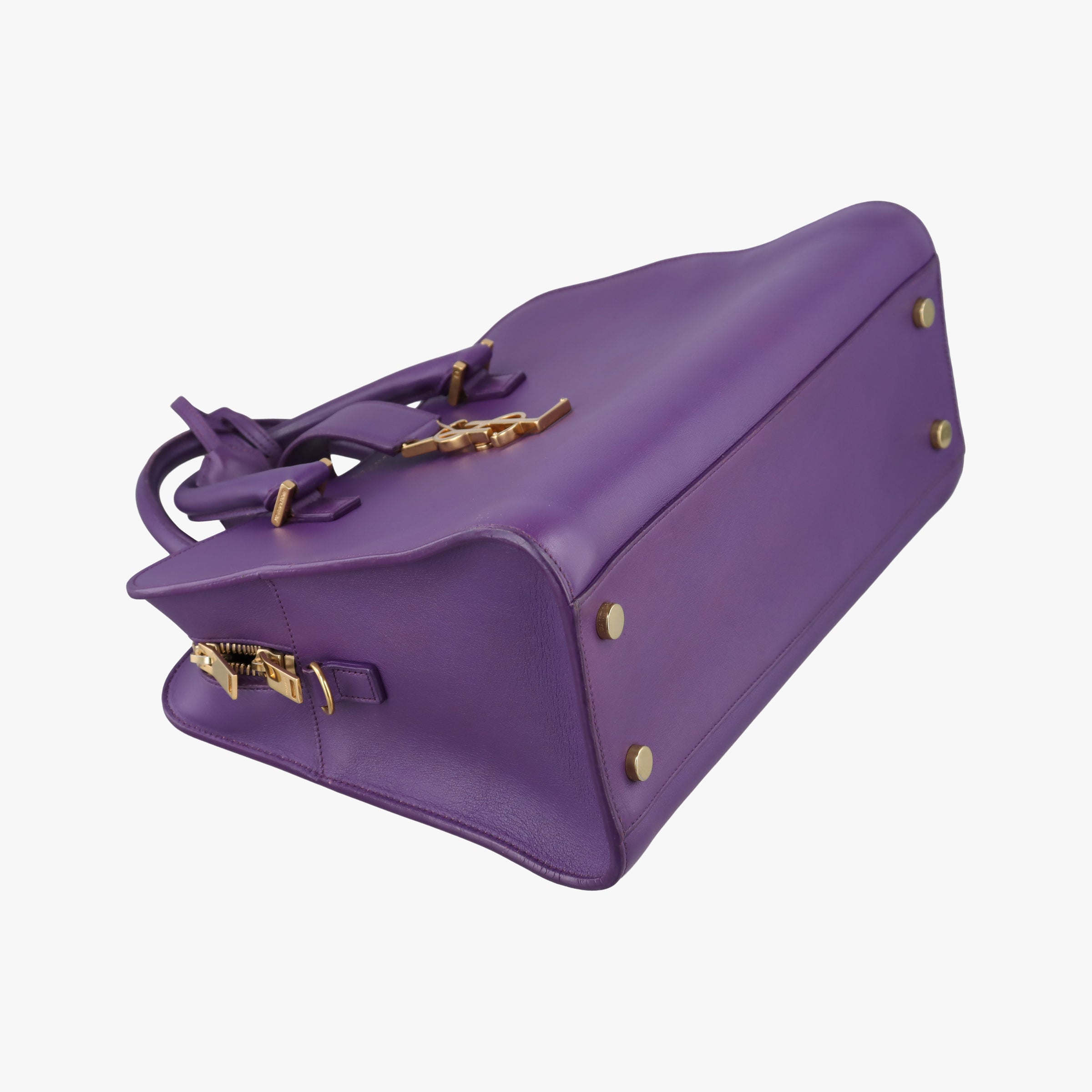 baby Cabas Purple Leather 357395 DMR357395.1014ベイビーカバス パープル レザー 357395 DMR357395.1014