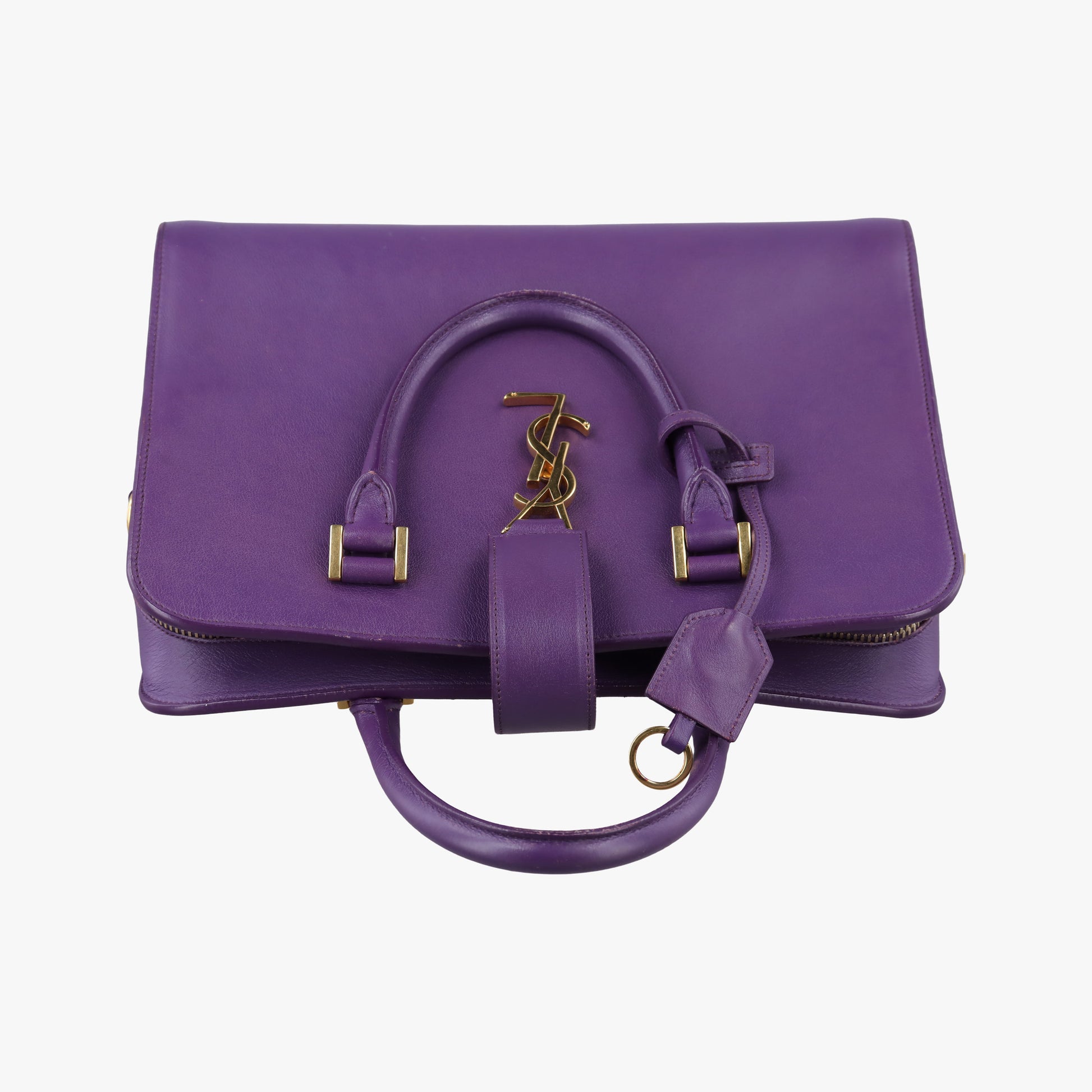 baby Cabas Purple Leather 357395 DMR357395.1014ベイビーカバス パープル レザー 357395 DMR357395.1014