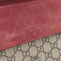 Dionysus beige×red×multicolor PVC coated canvas × suede 421970 D025238859ディオニュソス ベージュ×レッド×マルチカラー PVCコーティングキャンバス × スエード 421970 D025238859