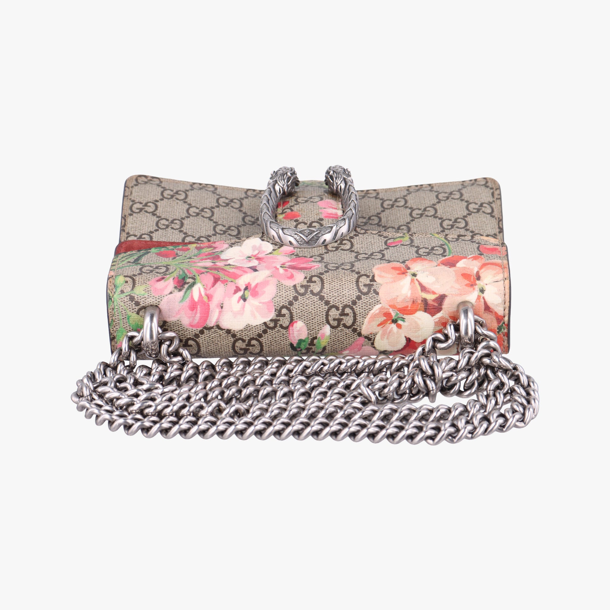 Dionysus beige×red×multicolor PVC coated canvas × suede 421970 D025238859ディオニュソス ベージュ×レッド×マルチカラー PVCコーティングキャンバス × スエード 421970 D025238859