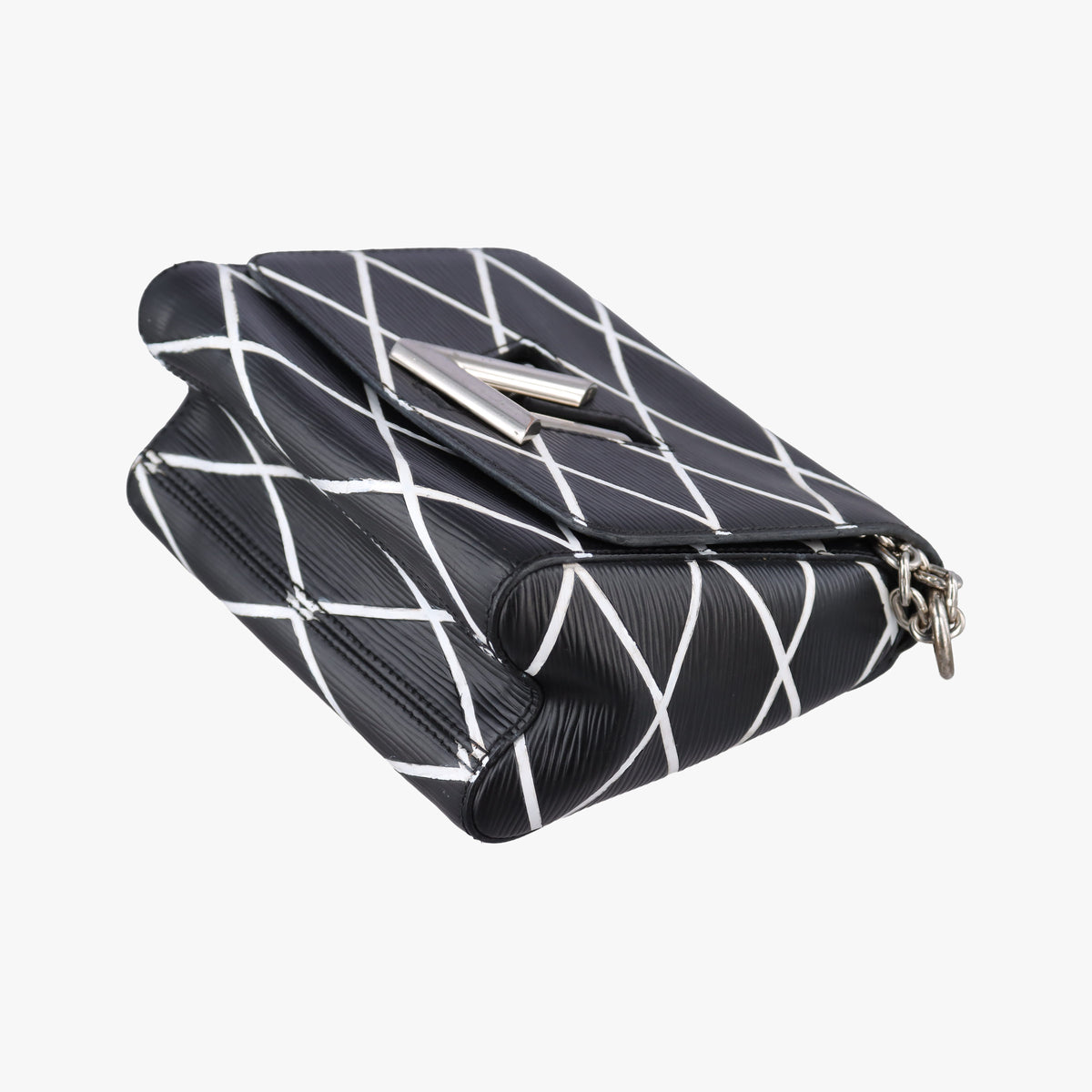 Pre-owned Louis Vuitton Twist Maltage Noir×White Epi M50525 shoulderbag | stylenewstar