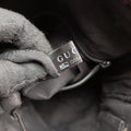 GG Imprime Messenger Black PVC coated canvas 201448 G5540557GGインプリメ メッセンジャー ブラック PVCコーティングキャンバス 201448 G5540557
