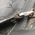 GG Imprime Messenger Black PVC coated canvas 201448 G5540557GGインプリメ メッセンジャー ブラック PVCコーティングキャンバス 201448 G5540557