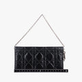 Lady Dior Cannage Black Patent Leather 02-LU-0049レディディオール カナージュ ブラック パテント 02-LU-0049