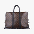 Monogram Macassar Porte Documents Voyage brown Monogram Canvas M40225 RI2162ポルトドキュマン ヴォワヤージュ モノグラム/ブラウン モノグラムキャンバス M40225 RI2162