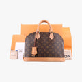 Alma PM Brown Monogram Canvas×calf leather M53151 SN3199 IC Chipアルマ PM モノグラム/ブラウン モノグラムキャンバス×カーフレザー M53151 SN3199 ICチップ