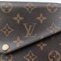 Pochette Felicie Brown Monogram Canvas M61276 TJ2290 IC Chipポシェット フェリシー モノグラム/ブラウン モノグラムキャンバス M61276 TJ2290 ICチップ