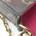 Pochette Felicie Brown Monogram Canvas M61276 TJ2290 IC Chipポシェット フェリシー モノグラム/ブラウン モノグラムキャンバス M61276 TJ2290 ICチップ